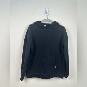 KULE Black Sweatshirt Classic Hoodie Size Small